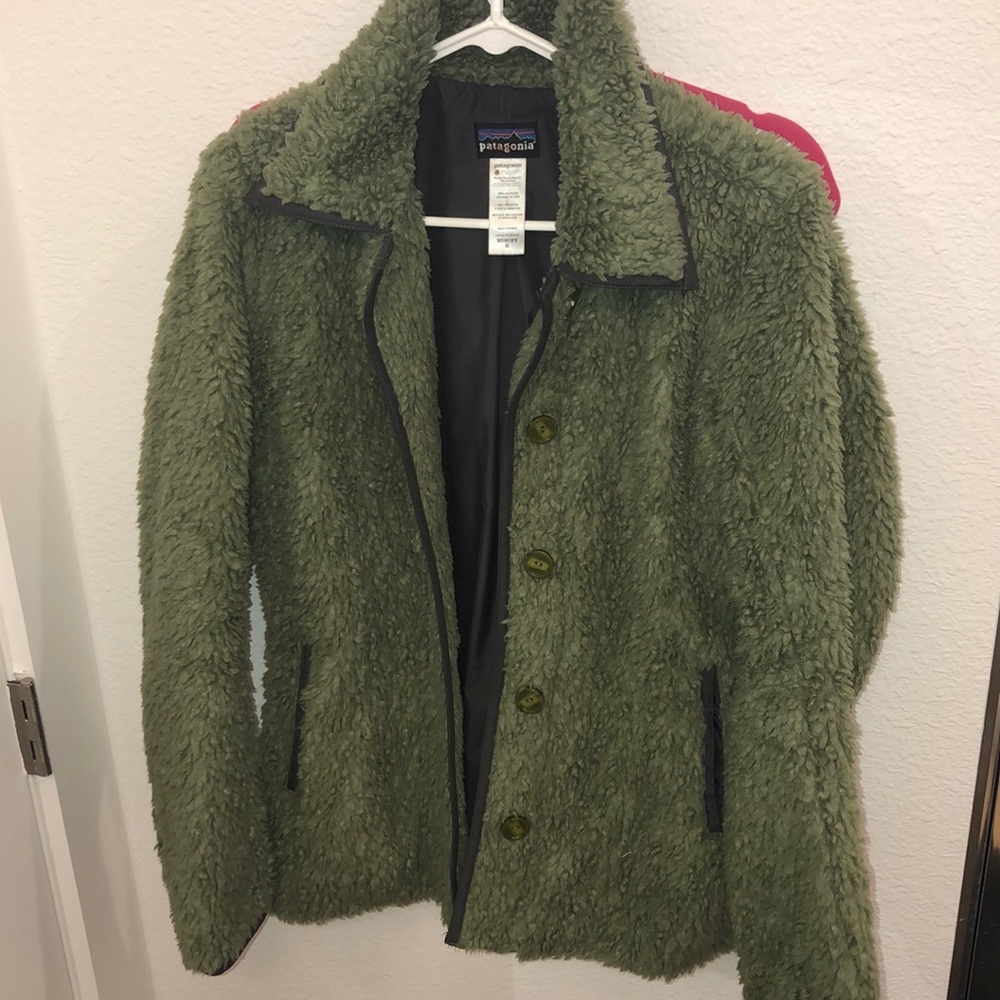 Patagonia Green Sherpa Jacket